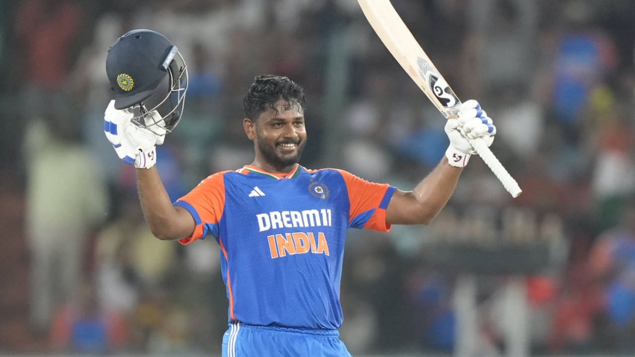 It was an evening of joy for Sanju Samson, India vs Bangladesh, 3rd T20I, Hyderabad, October 12, 2024