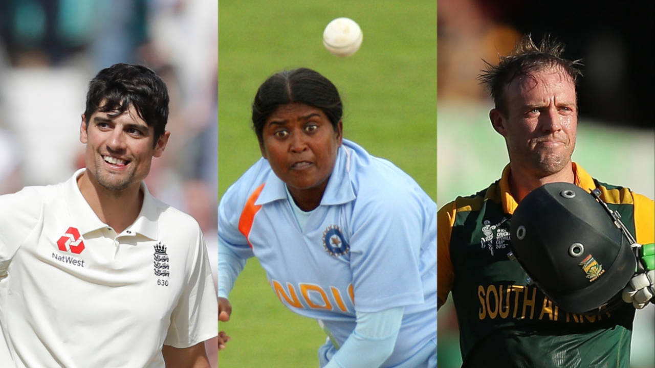 Alastair Cook, Neetu David and AB de Villiers were inducted to the ICC Hall of Fame in October 2024