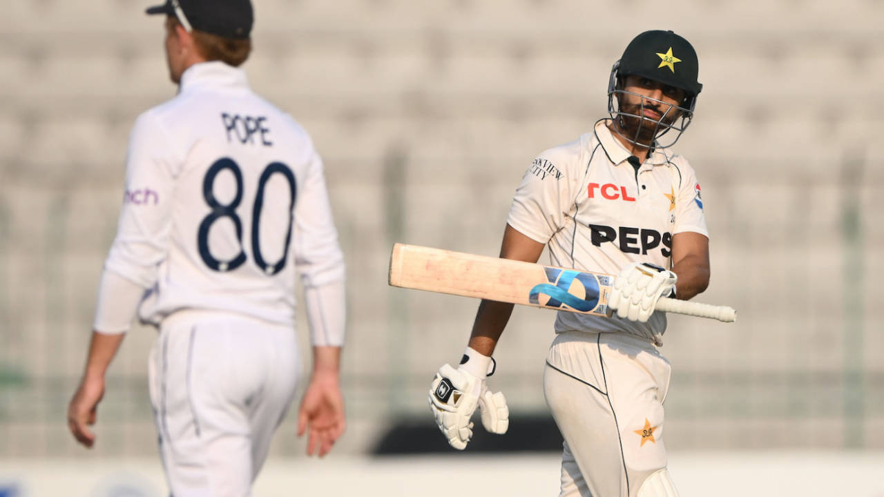 Salman Agha made 63 off 89 balls, Pakistan vs England, 2nd Test, Multan, 3rd day, October 17, 2024