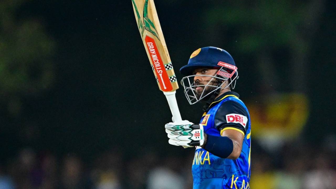 Kusal Mendis raised a crucial fifty, Sri Lanka vs West Indies, 3rd T20I, Dambulla, October 17, 2024