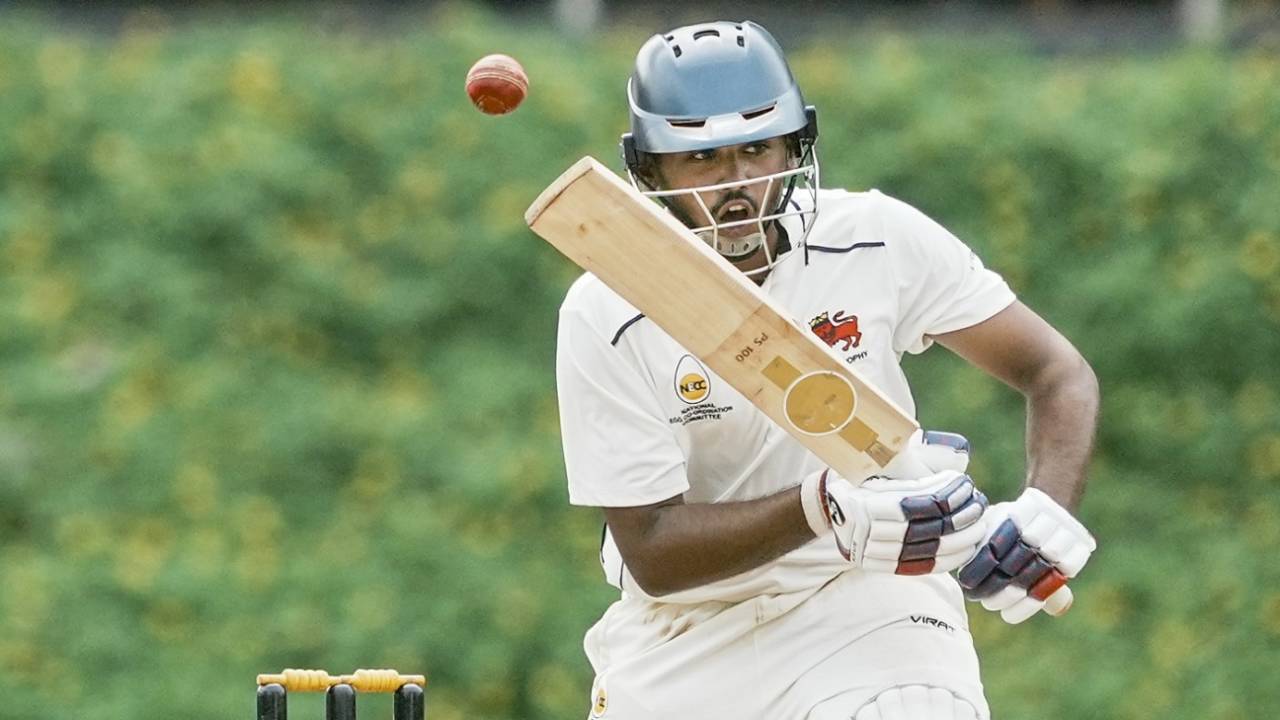 Ayush Mhatre during his maiden first-class hundred, Mumbai vs Maharashtra, Sharad Pawar Cricket Academy, day 1, Ranji Trophy 2024-25, October 18, 2024