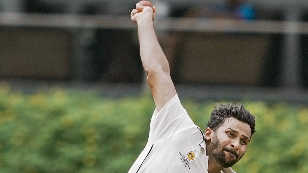 Shardul Thakur picked up two wickets, Mumbai vs Maharashtra, Sharad Pawar Cricket Academy, day 1, Ranji Trophy 2024-25, October 18, 2024