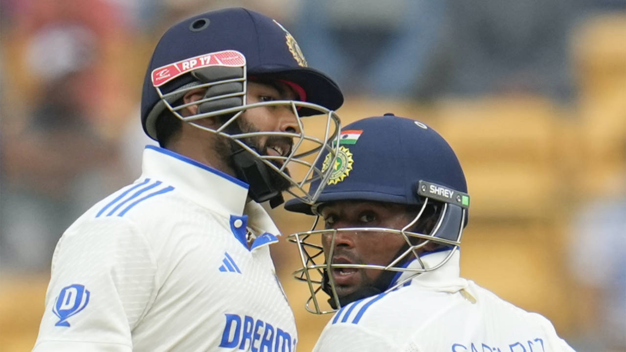 Rishabh Pant and Sarfaraz Khan bossed the morning session, India vs New Zealand, 1st Test, Bengaluru, 4th day, October 19, 2024
