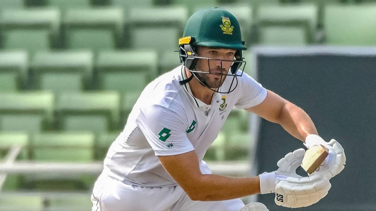 Wiaan Mulder made 54, his highest Test score, Bangladesh vs South Africa, 1st Test, Mirpur, 2nd day, October 22, 2024