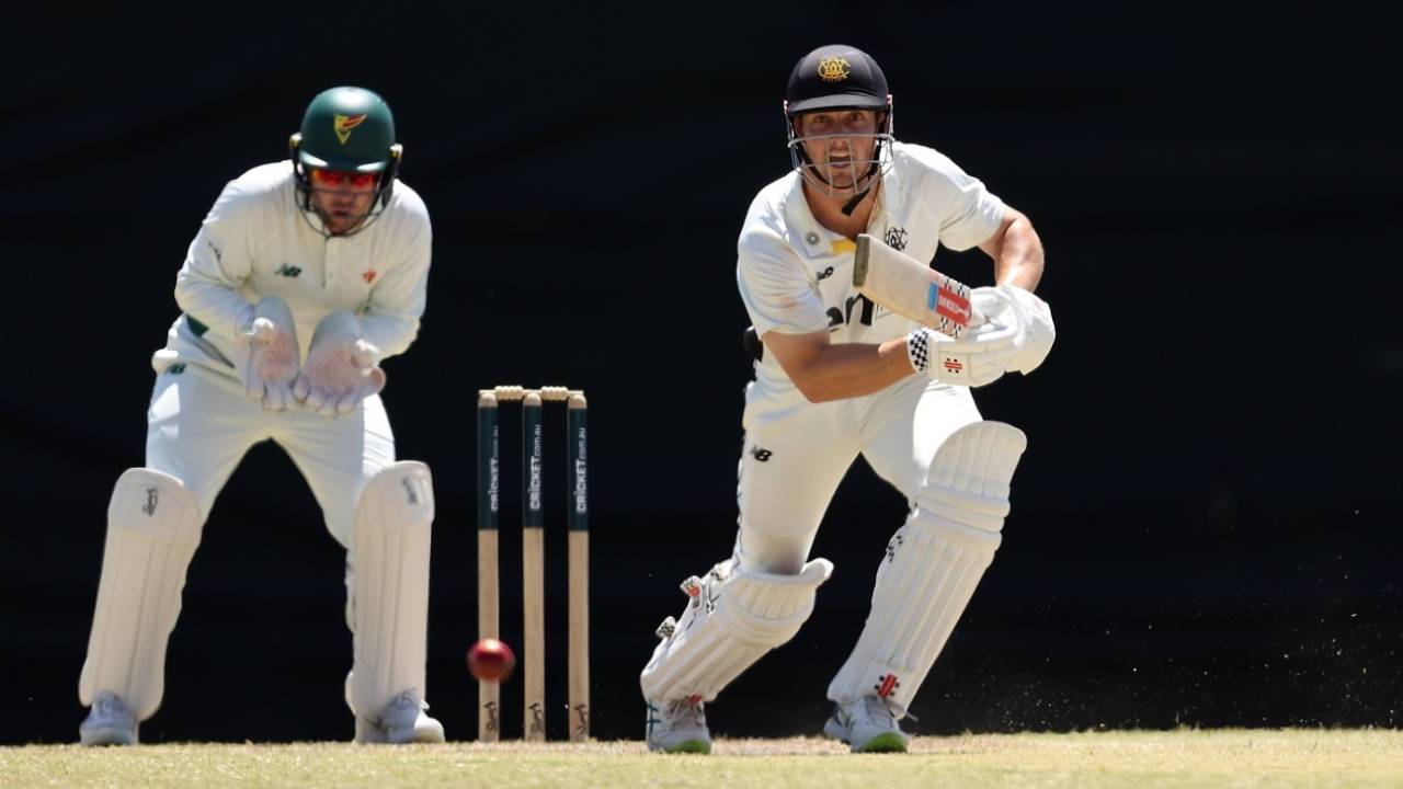 Hilton Cartwright helped Western Australia complete a tense chase, Western Australia vs Tasmania, Sheffield Shield, WACA, October 23, 2024