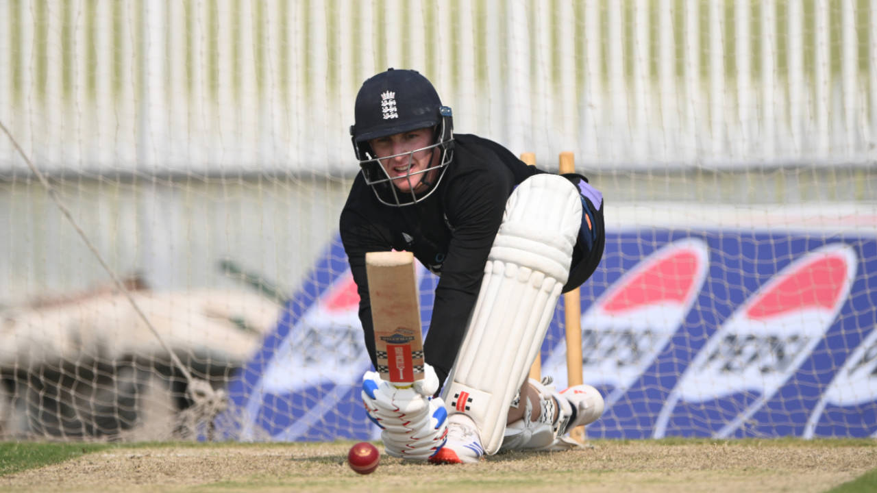 Harry Brook practises his reverse-sweeps on the eve of the third Test, Pakistan vs England, 2nd Test, Rawalpindi, October 23, 2024