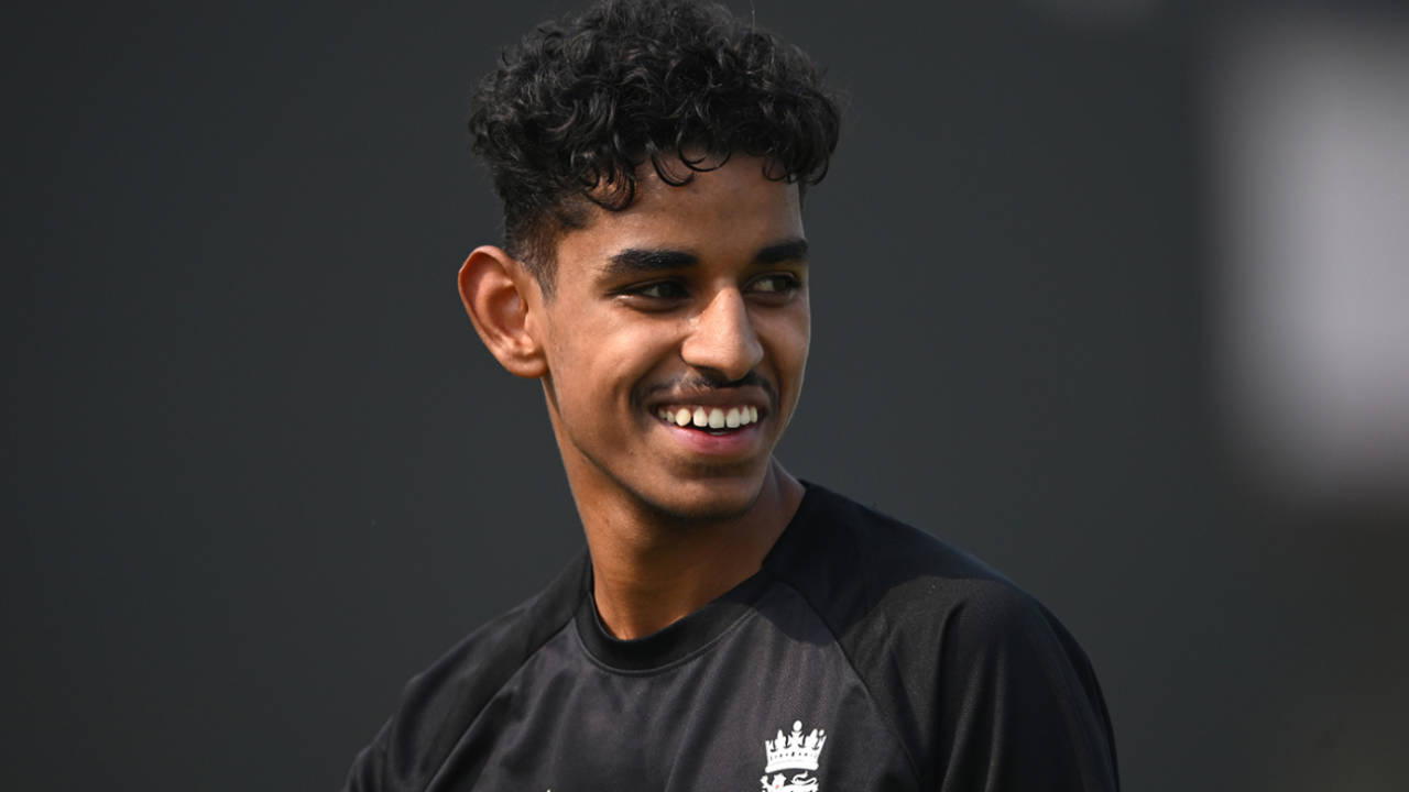 Tazeem Ali has been bowling to England's batters in the nets, Pakistan vs England, 3rd Test, Rawalpindi, October 22, 2024