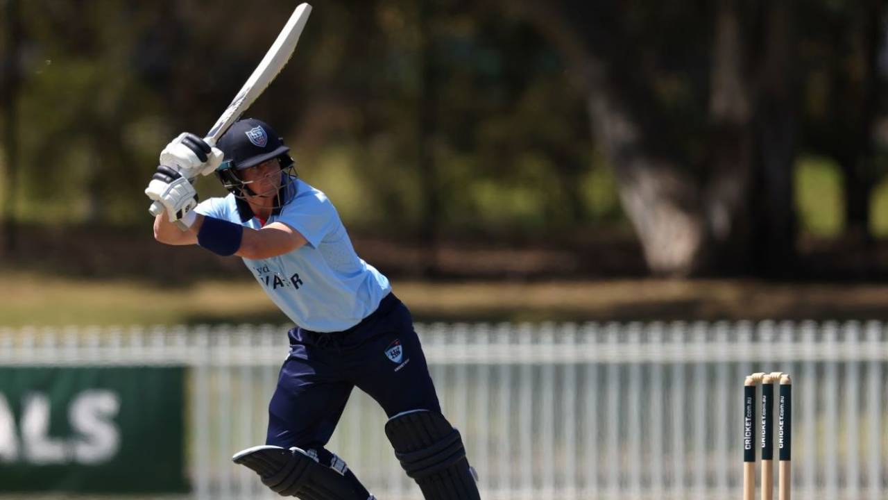Steven Smith made 56 off 53, Victoria vs New South Wales, Australia One-Day Cup, Junction Oval, October 25, 2024