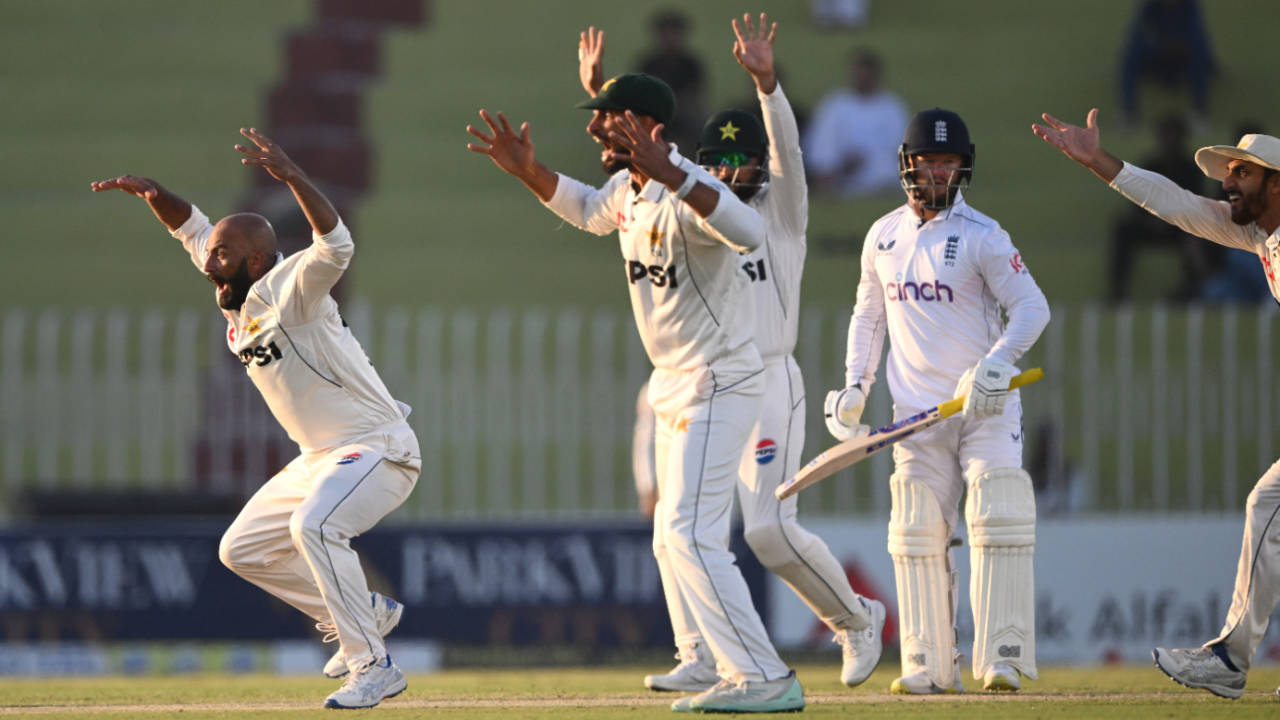 Sajid Khan dismissed Ben Duckett to trigger England's collapse, Pakistan vs England, 3rd Test, Rawalpindi, 2nd day, October 25, 2024