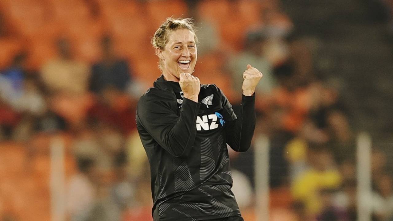 Sophie Devine got a key breakthrough with Jemimah Rodrigues' wicket, India vs New Zealand, 2nd ODI, Ahmedabad, October 27, 2024