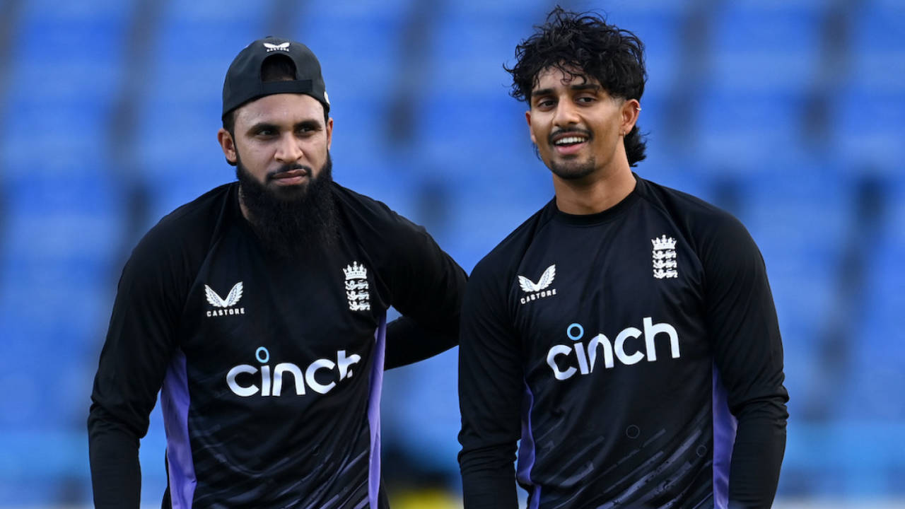 Adil Rashid and Jafer Chohan - England's new legspin twins, October 29, 2024