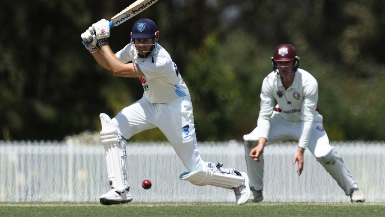 Kurtis Patterson made 91 on his return to the NSW side, New South Wales vs Queensland, Sheffield Shield, Cricket Central, November 1, 2024