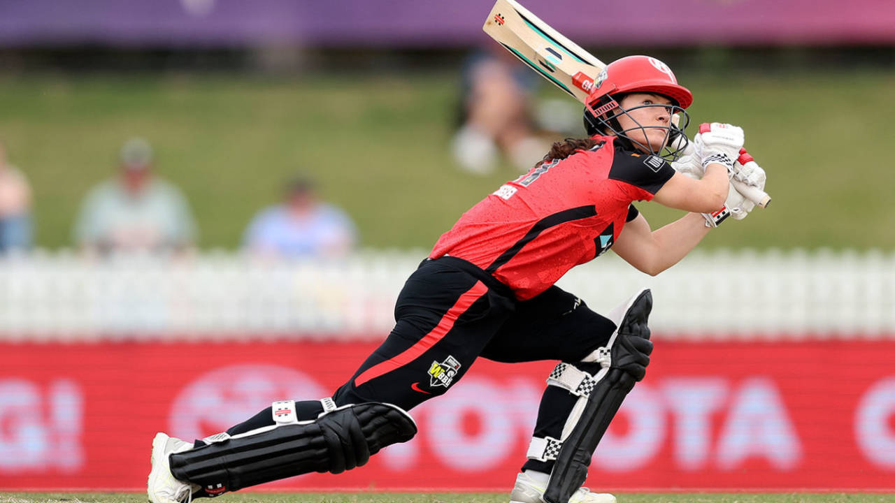 Courtney Webb led Melbourne Renegades' chase, Melbourne Renegades vs Perth Scorchers, WBBL, Junction Oval, November 2, 2024