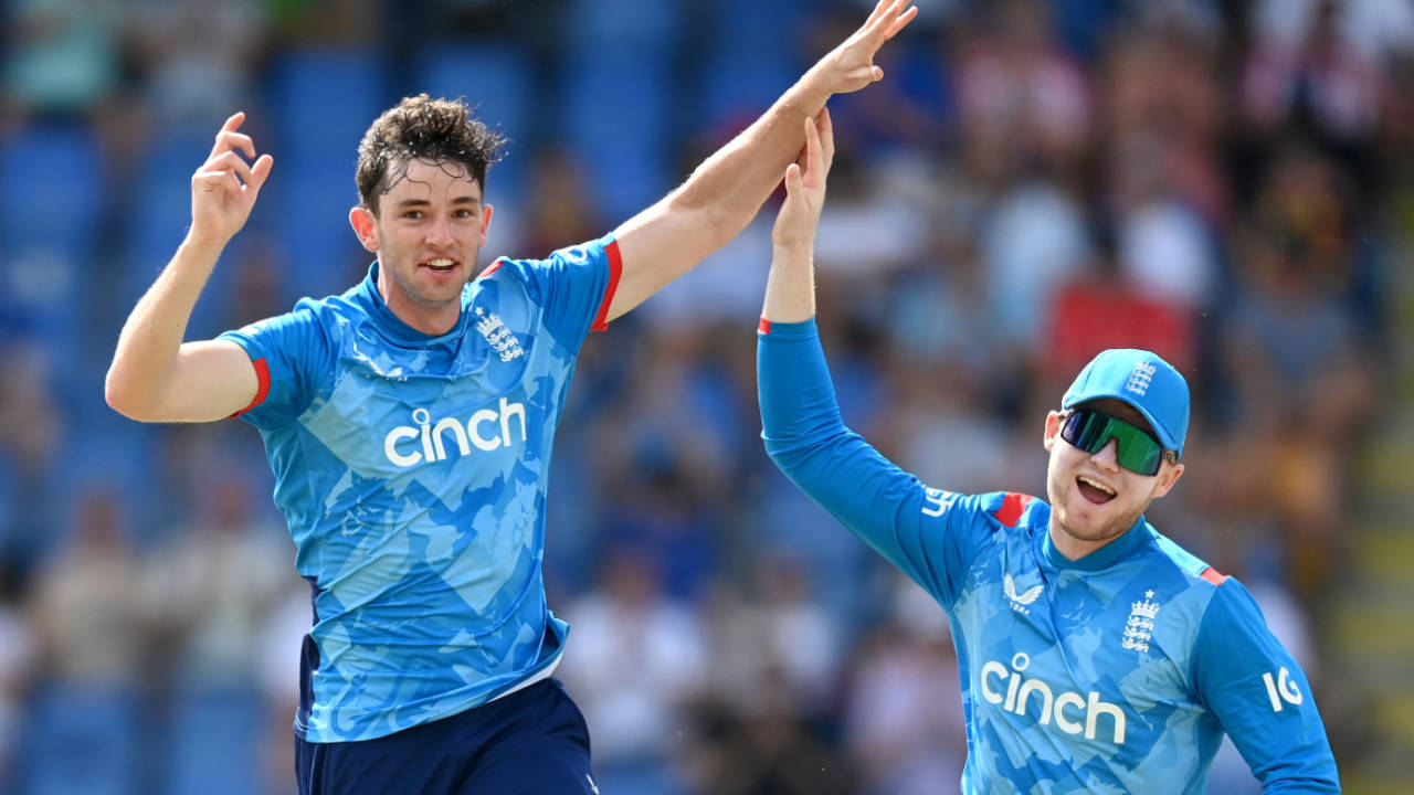 John Turner claimed Brandon King as his maiden international wicket, West Indies vs England, 2nd ODI, Antigua, November 2, 2024