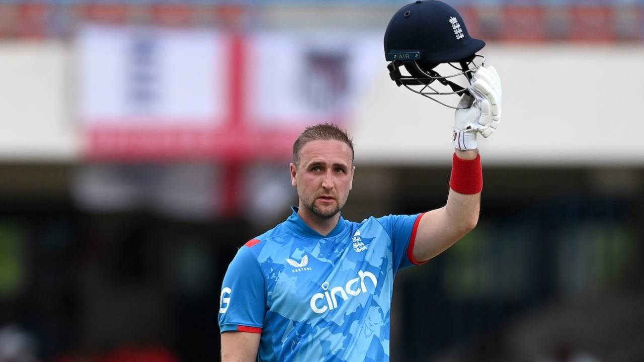 Liam Livingstone reaches a maiden ODI century, West Indies vs England, 2nd ODI, Antigua, November 2, 2024 