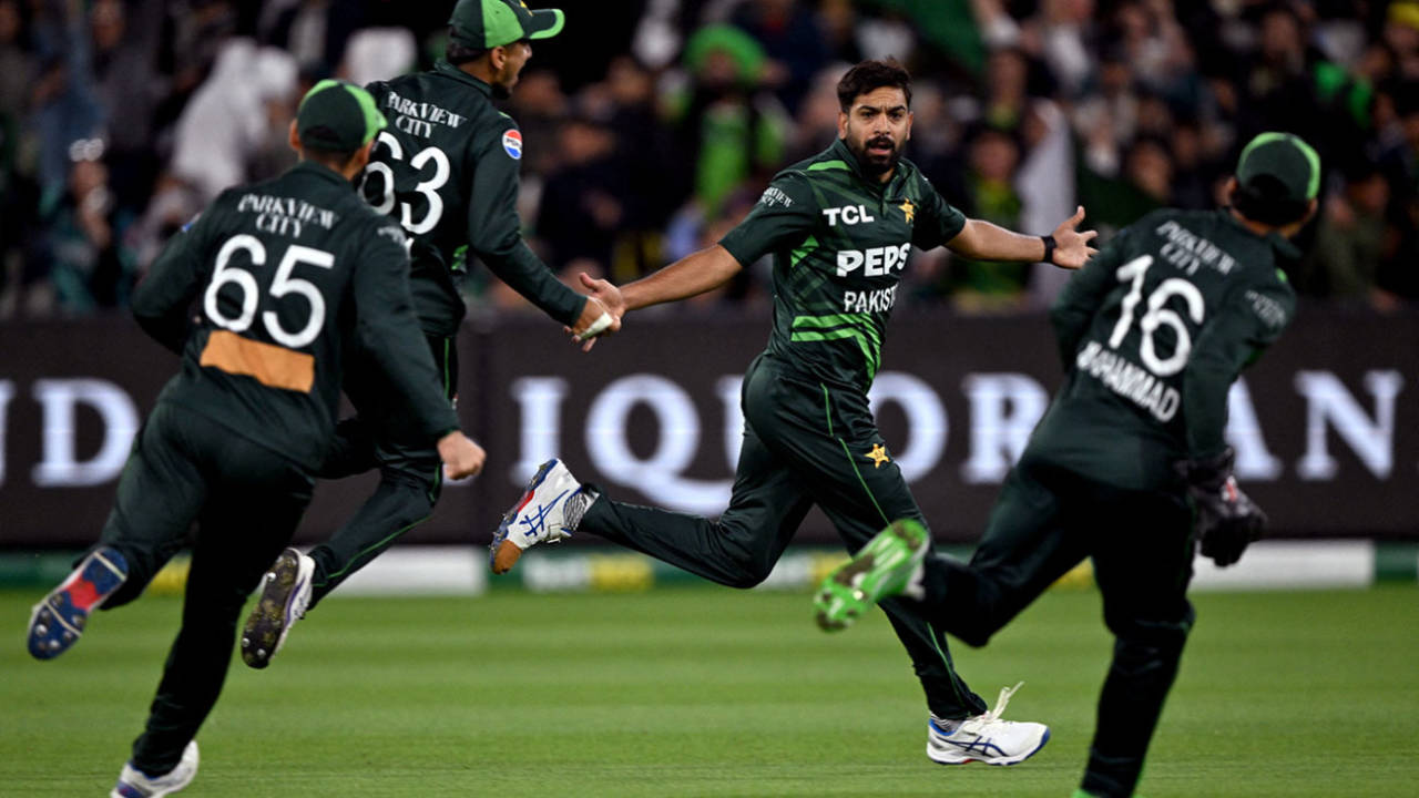Haris Rauf burst through Australia's middle order, Australia vs Pakistan, 1st ODI, Melbourne, November 4, 2024