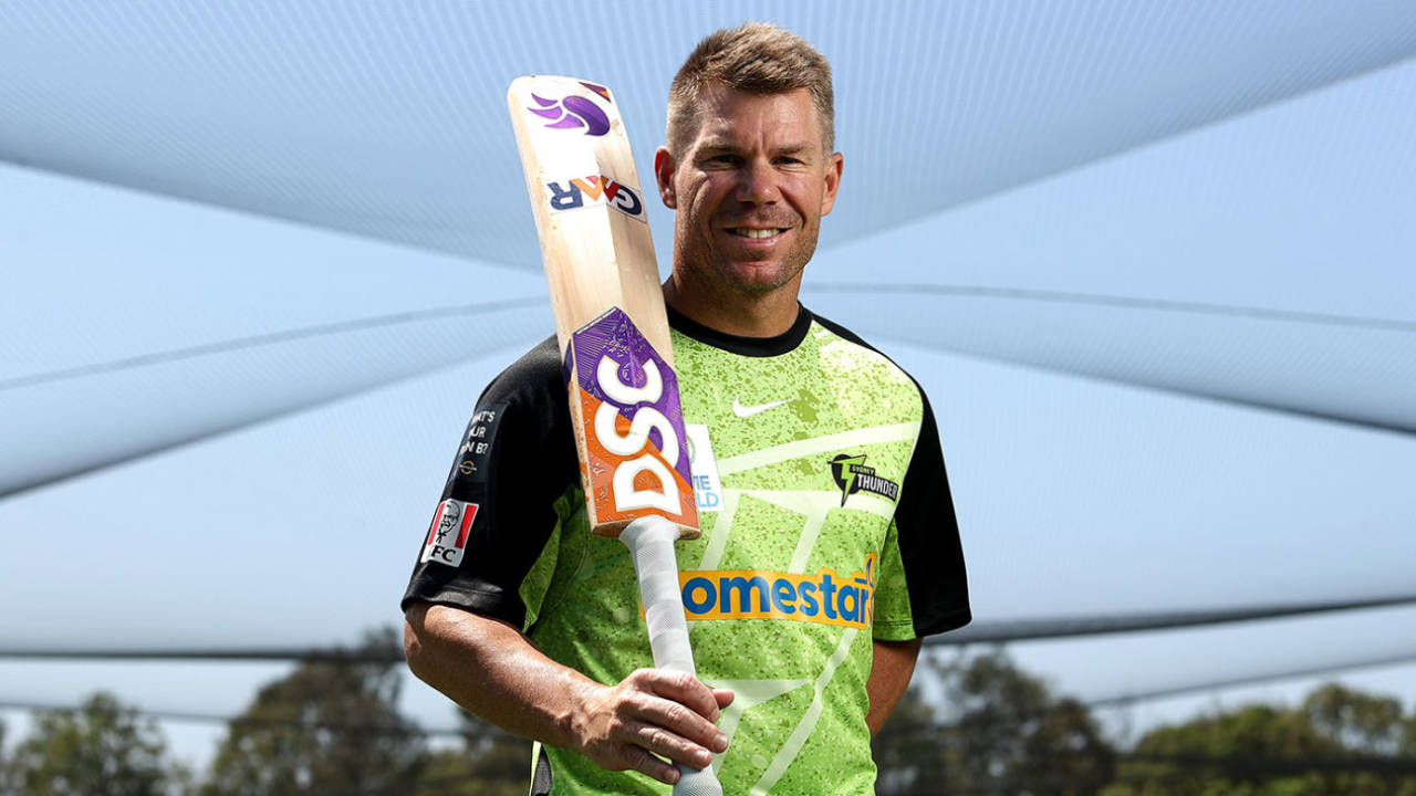 David Warner has been named Sydney Thunder captain, November 6, 2024
