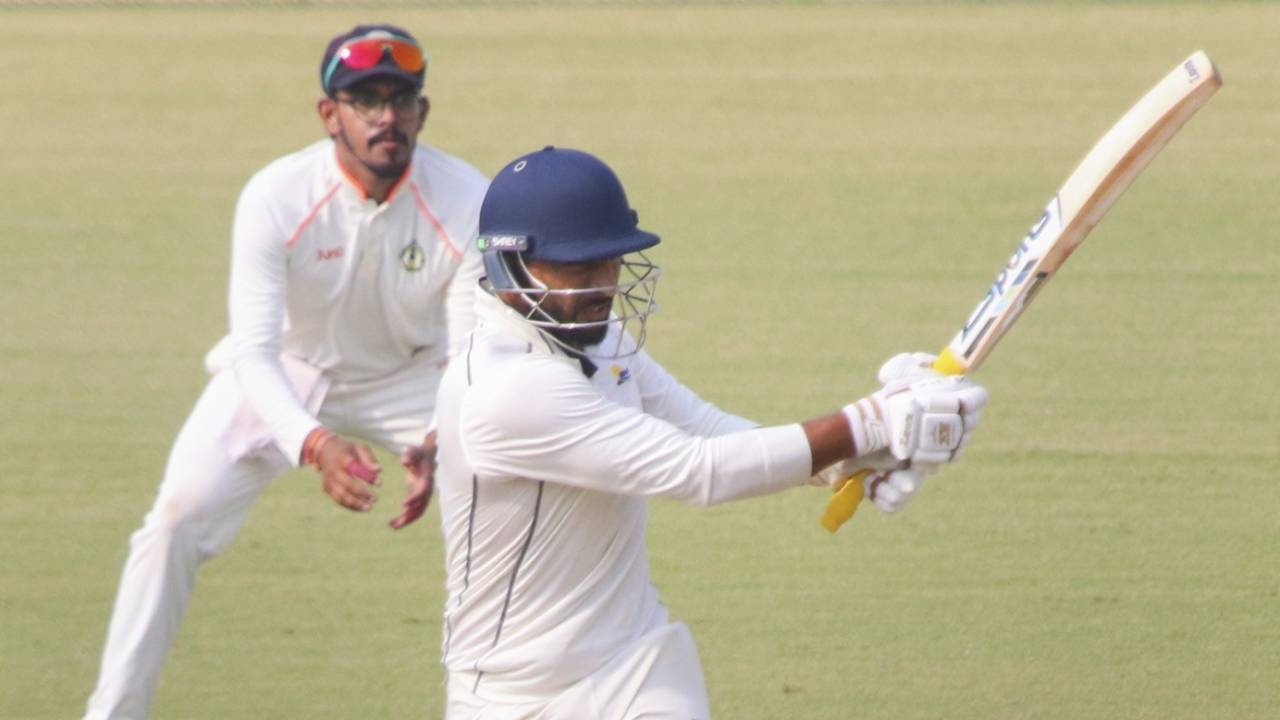Rishi Dhawan brings out the pull, Vidarbha vs Himachal Pradesh, Ranji Trophy 2024-25, Nagpur, November 6, 2024