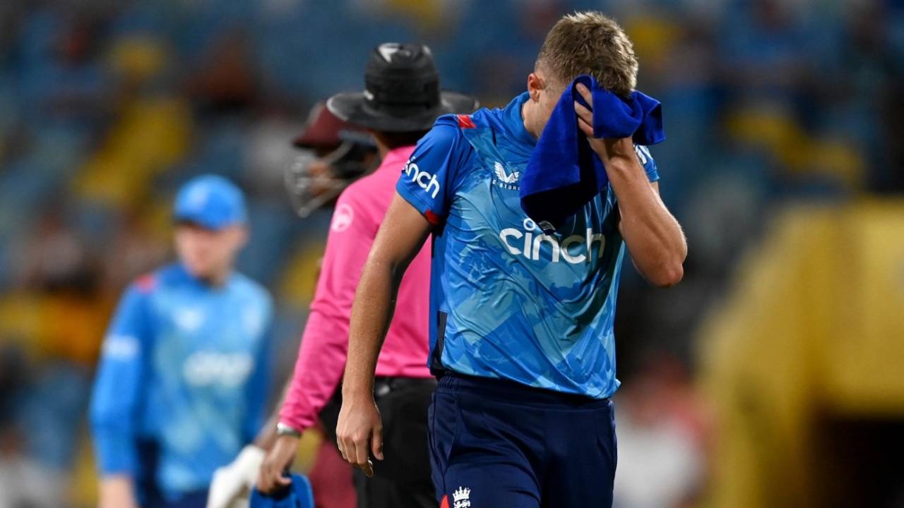 Sam Curran had three wicketless outings in the ODI series, West Indies vs England, 3rd ODI, Bridgetown, November 6, 2024