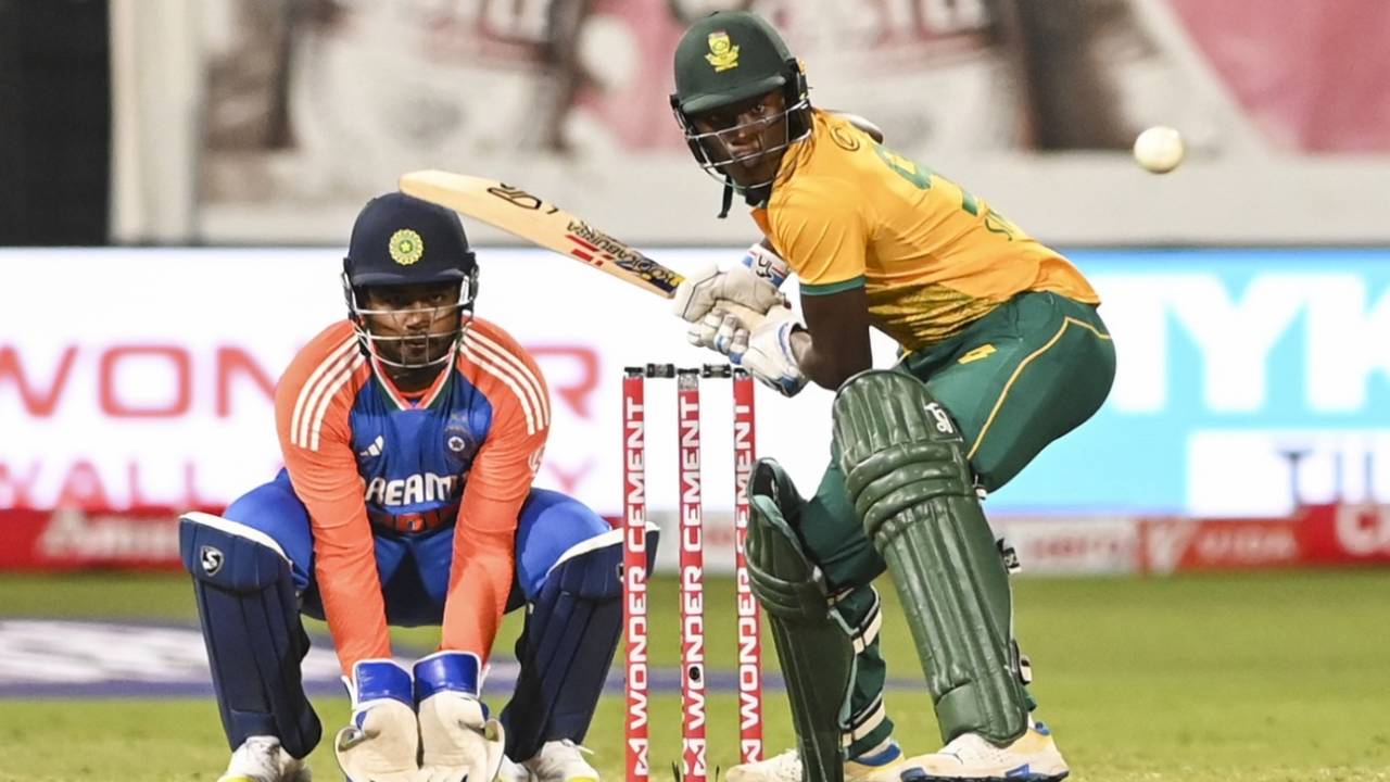 Allrounder Andile Simelane didn't quite have a memorable debut, South Africa vs India, 1st T20I, Durban, November 8, 2024