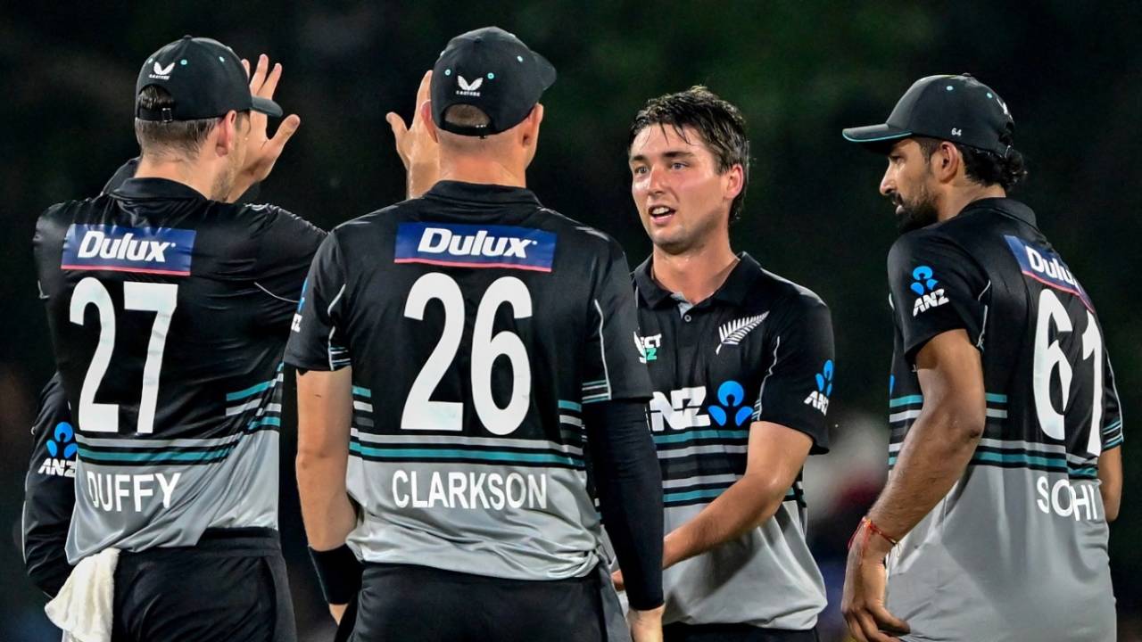 Zakary Foulkes' three wickets went in vain, Sri Lanka vs New Zealand, 1st T20I, Dambulla, November 9, 2024