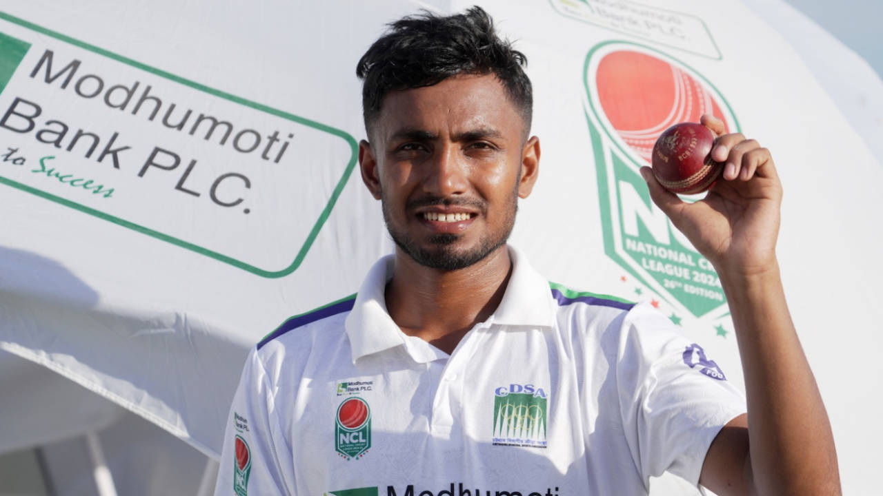 Ashraful Hasan took a ten-for against Barishal Division, Barishal Division vs Chattogram Division, NCL 2024, Cox's Bazar, November 11, 2024