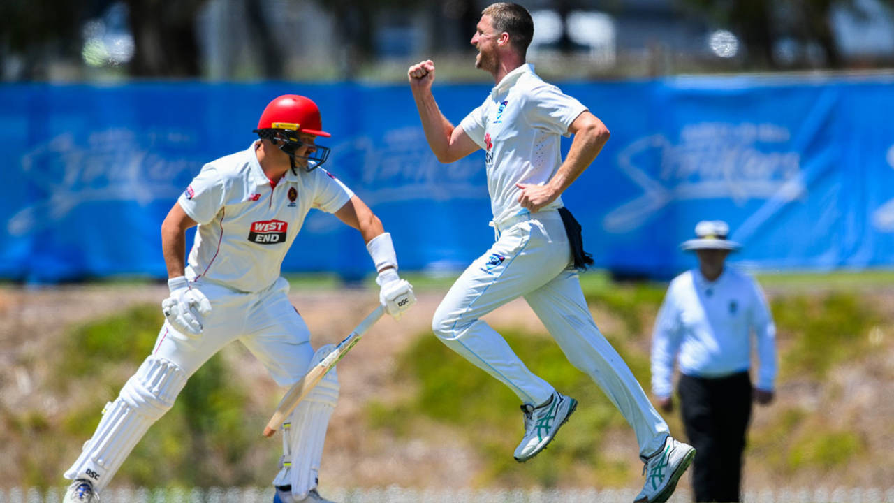 Jackson Bird had a day to remember with 7 for 46, South Australia vs New South Wales, Sheffield Shield, Karen Rolton Oval, November 14, 2024