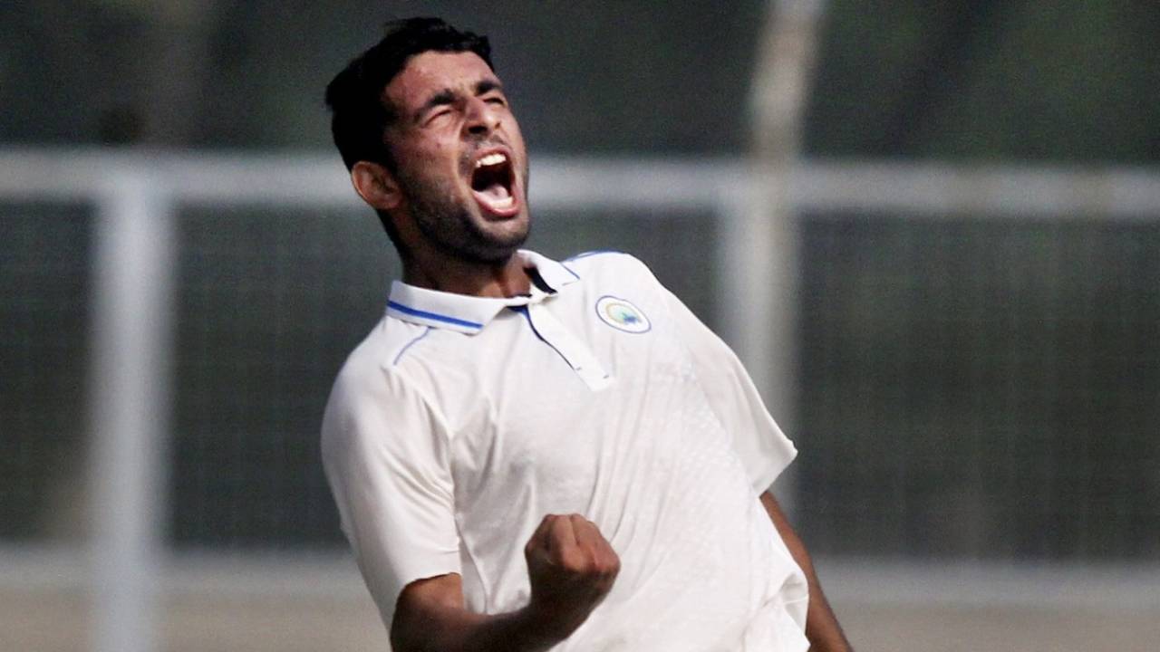 Anshul Kamboj became only the third bowler to take all ten wickets in an innings in the Ranji Trophy, Haryana vs Kerala, Ranji Trophy 2024-25, Rohtak, November 15, 2024