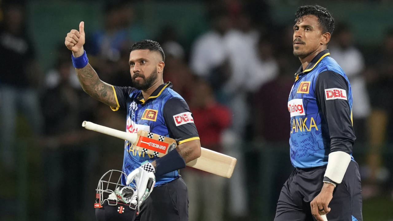 Kusal Mendis and Maheesh Theekshana took Sri Lanka home, Sri Lanka vs New Zealand, 2nd ODI, Pallekele, November 17, 2024