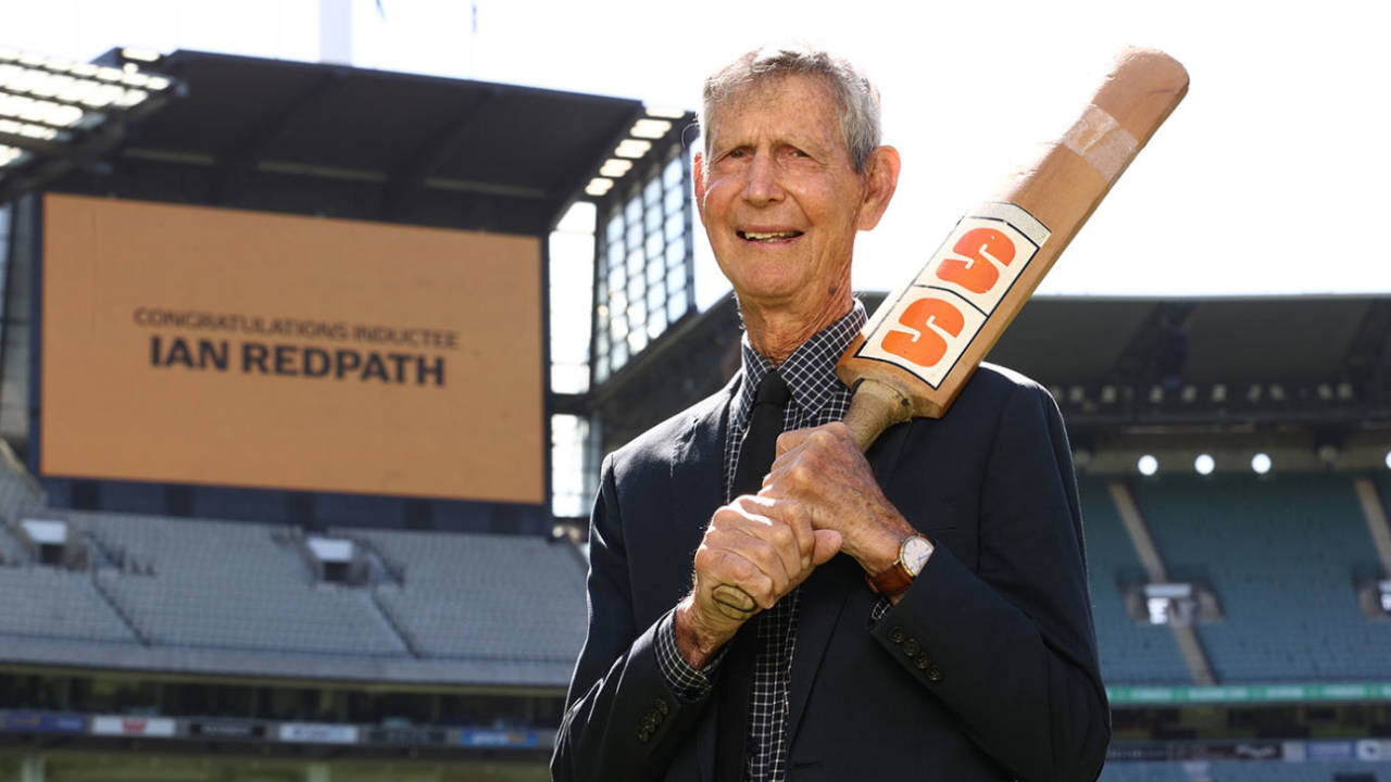Ian Redpath on his induction to the Hall of Fame, Melbourne, January 27, 2023