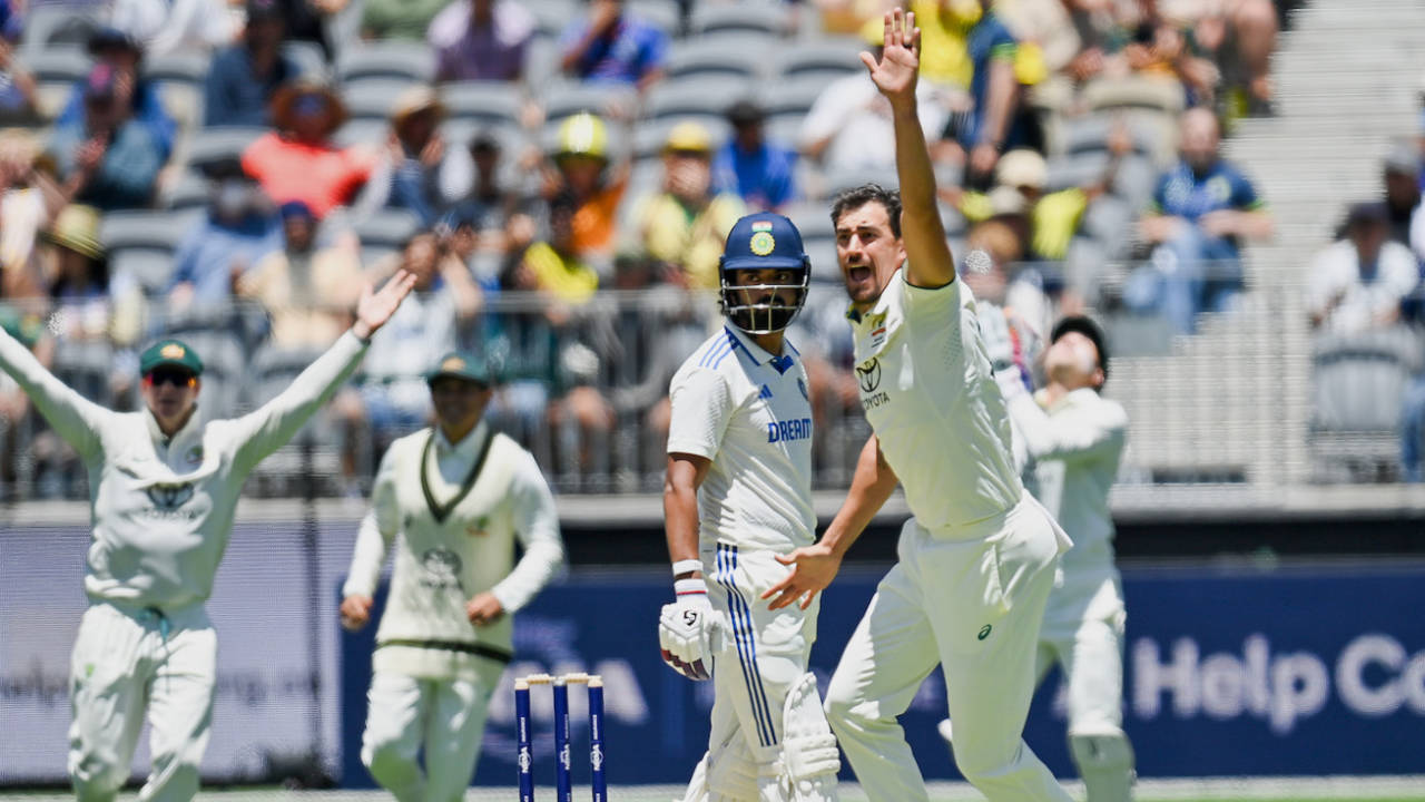 Mitchell Starc had KL Rahul caught behind before lunch, Australia vs India, 1st Test, Perth, 1st day, November 22, 2024