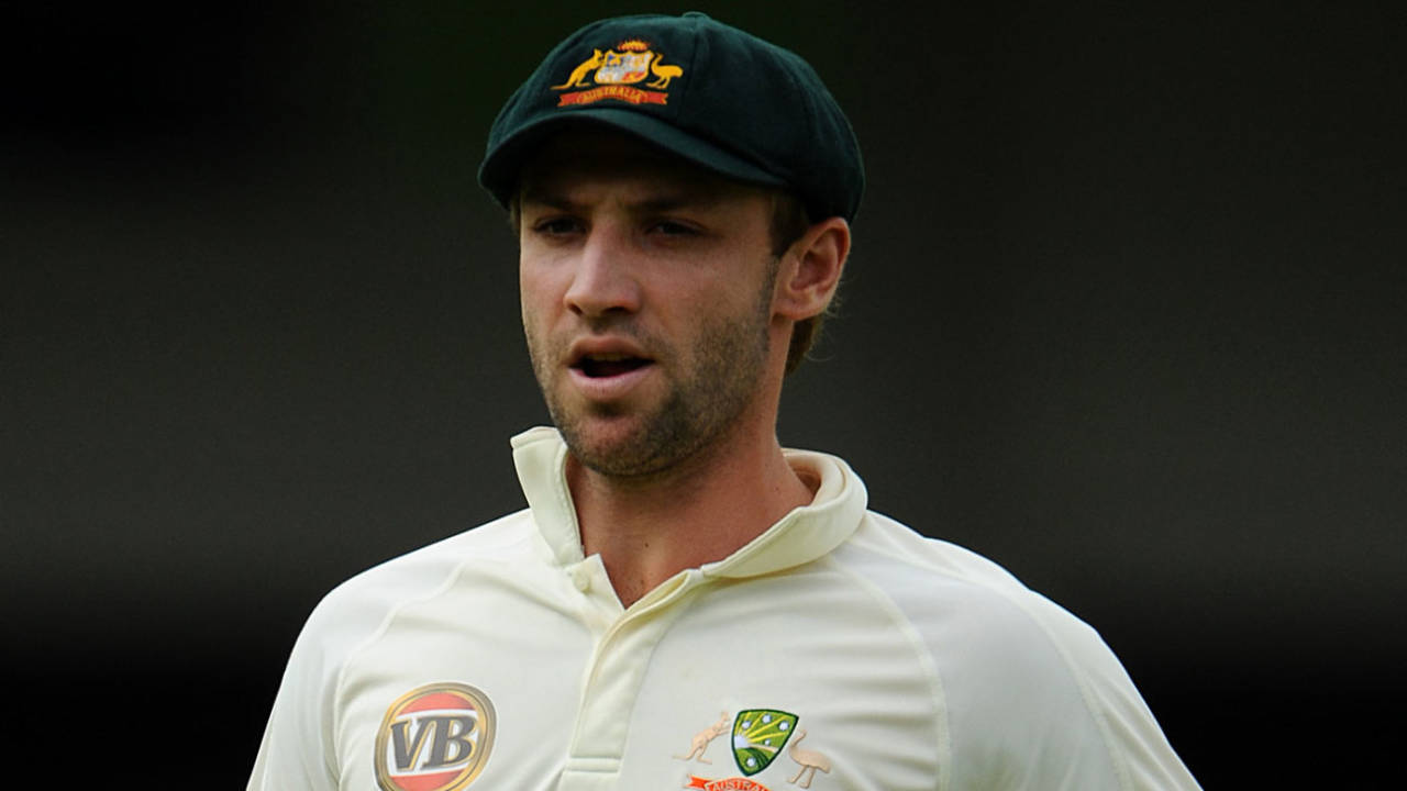 Phillip Hughes during the 2009 Ashes tour, England vs Australia, 2nd Test, Lord's, July 16, 2009