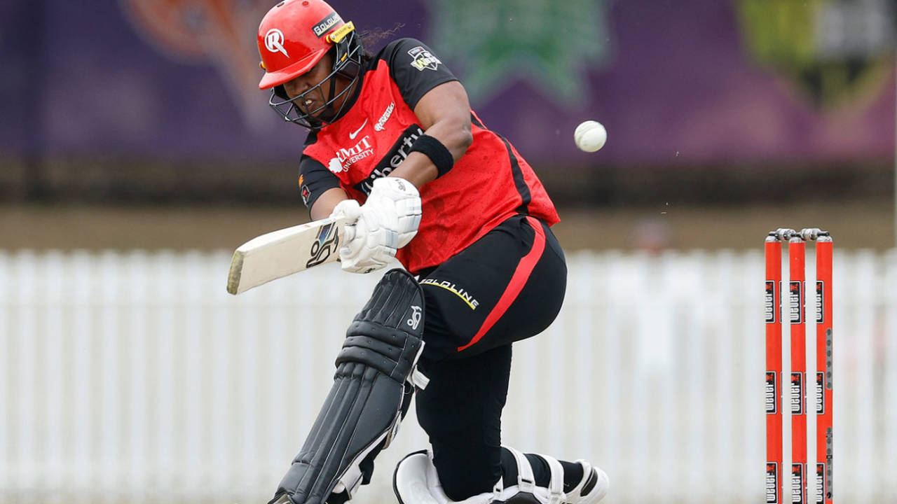 Hayley Matthews led Melbourne Renegades' dominant chase, Melbourne Renegades vs Sydney Thunder, WBBL, Junction Oval, November 23, 2024