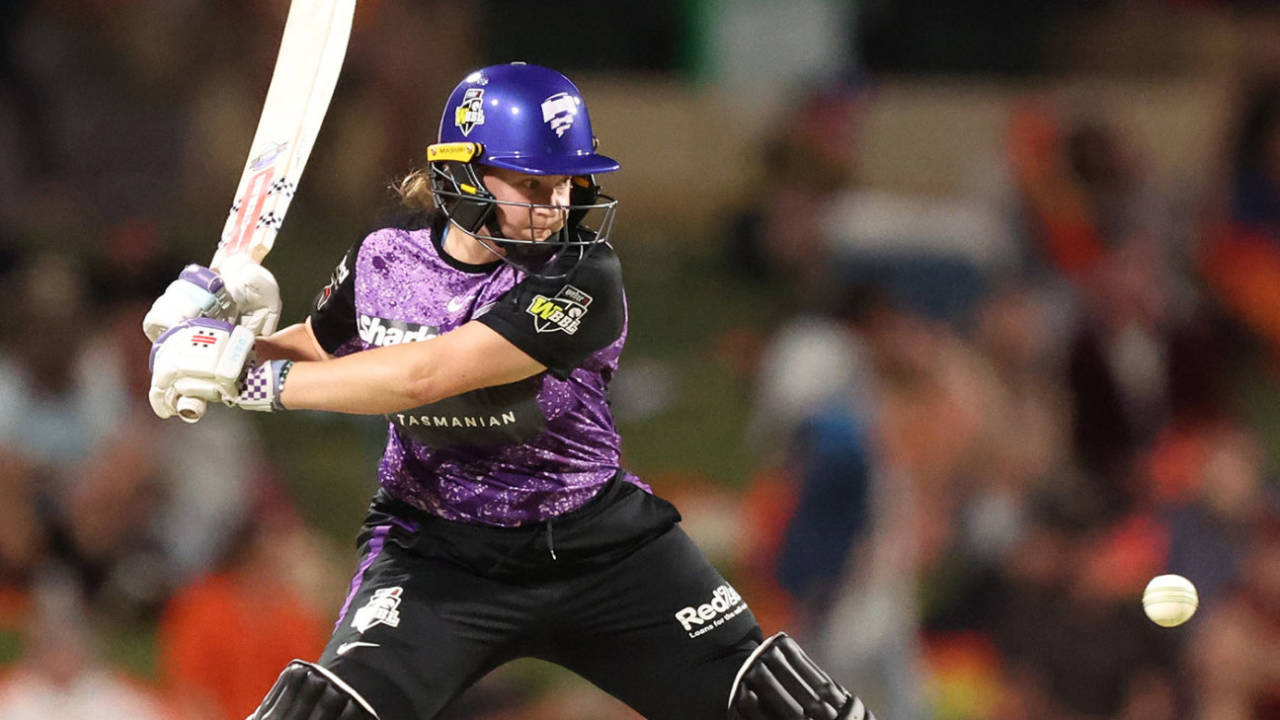 Kathryn Bryce's superb innings saw Hobart Hurricanes across the line, Perth Scorchers vs Hobart Hurricanes, WBBL, WACA, November 23, 2024
