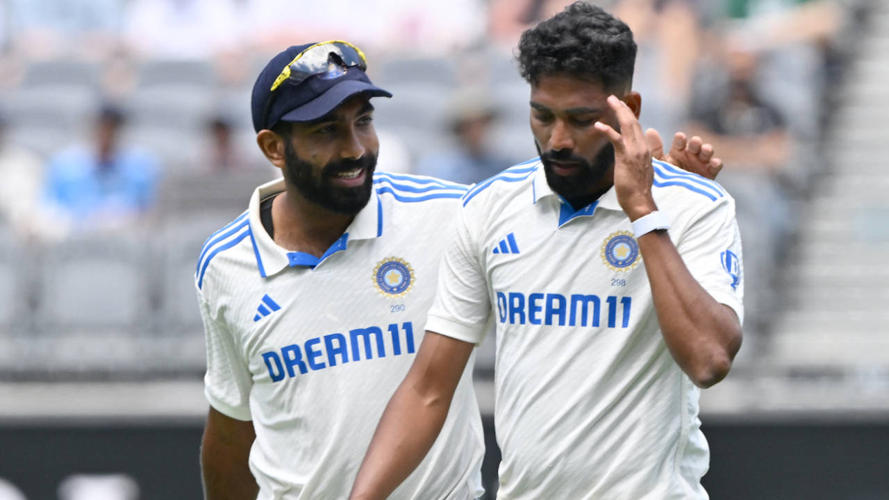 Jasprit Bumrah and Mohammed Siraj were the pick of India's attack, Australia vs India, 1st Test, 4th day, Optus Stadium, November 25, 2024