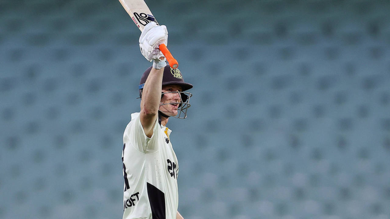 Cameron Bancroft made his first half-century the season, South Australia vs Western Australia, Sheffield Shield, Adelaide Oval, November 25, 2024