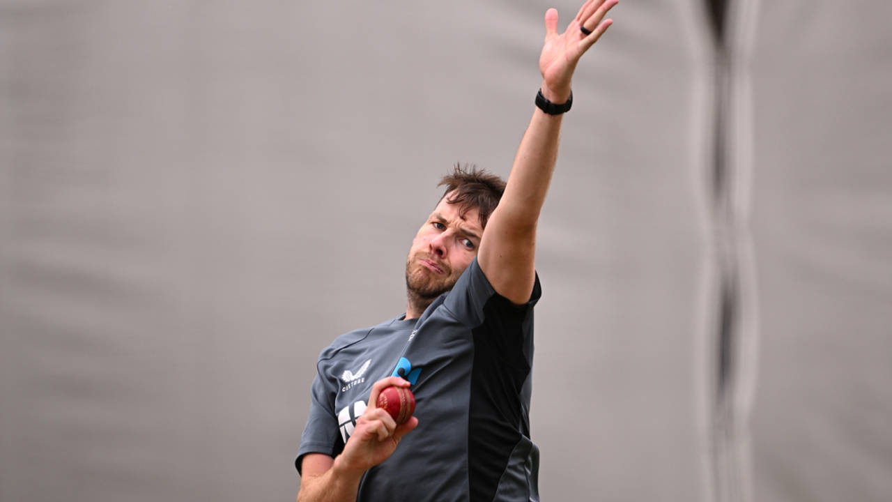 Jacob Duffy could be in line for a Test debut, Christchurch, November 26, 2024