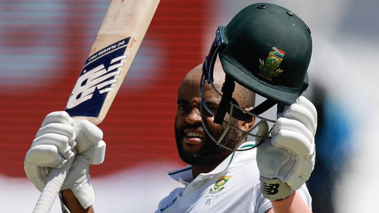 Temba Bavuma brought up his third Test century, South Africa vs Sri Lanka, 1st Test, Durban, 3rd day, November 29, 2024