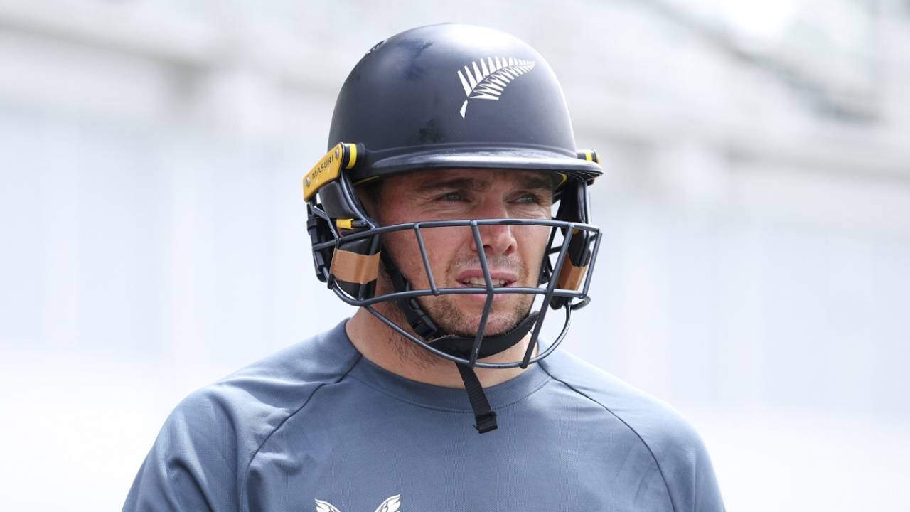 Tom Latham prepares for the second Test against England, Wellington, December 5, 2024