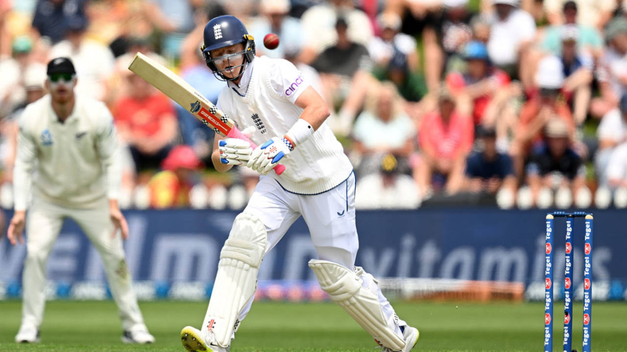 Ollie Pope shared a crucial stand with Harry Brook, New Zealand vs England, 2nd Test, Wellington, 1st day, December 6, 2024