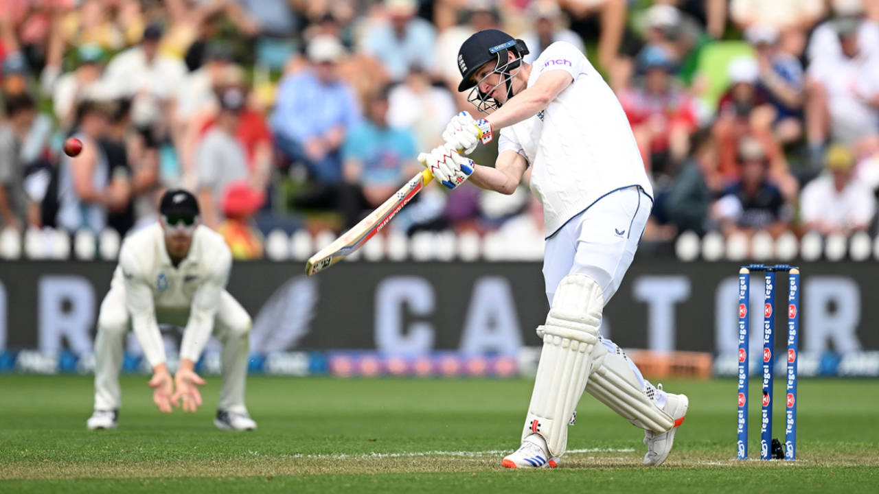 Harry Brook unleashed another aggressive counter, New Zealand vs England, 2nd Test, Wellington, 1st day, December 6, 2024