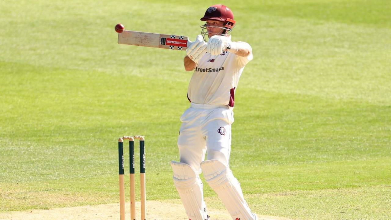 Jimmy Peirson made a brilliant 82, Victoria vs Queensland, Day 2, Sheffield Shield, MCG, December 7, 2024
