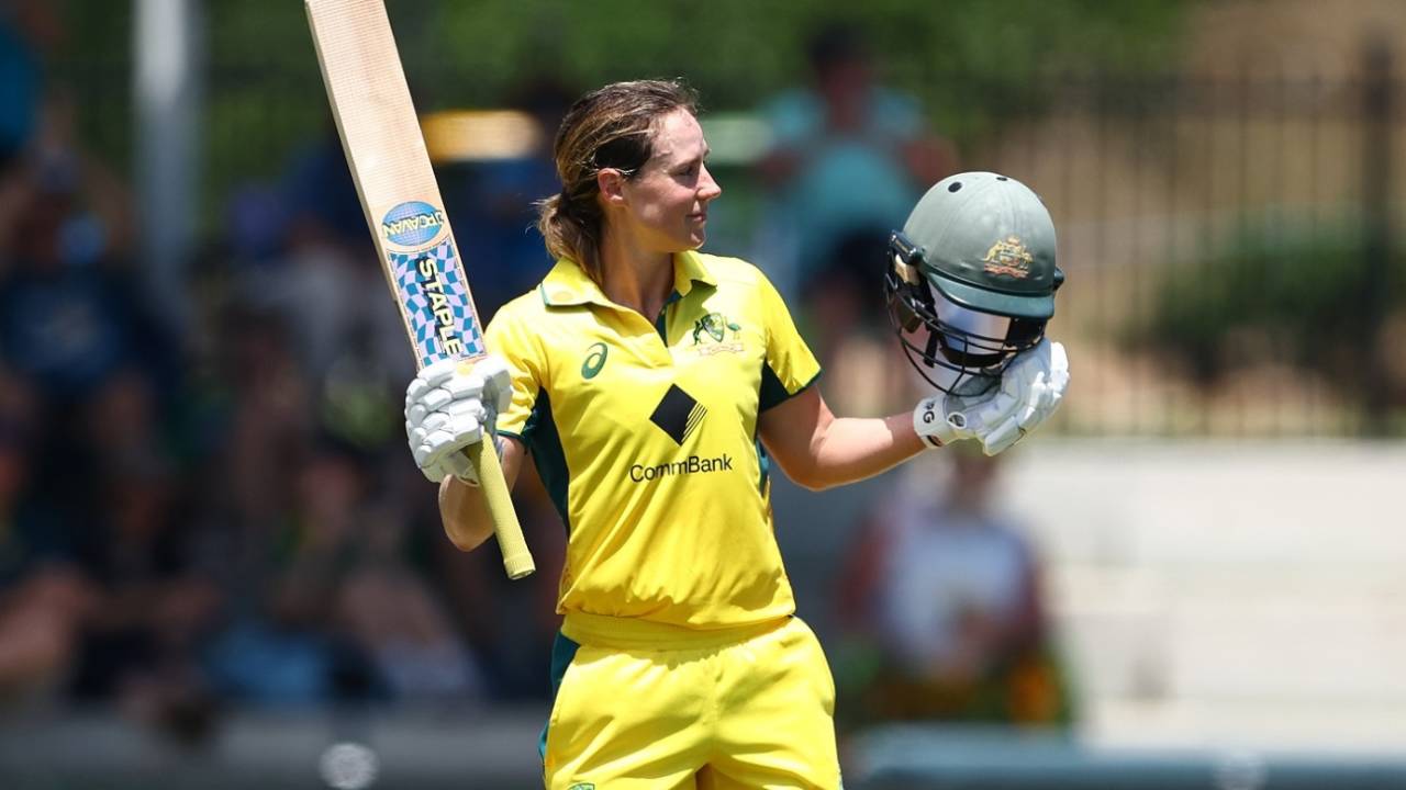 Ellyse Perry scored her third ODI century, Australia vs India, 2nd women's ODI, Brisbane, December 8, 2024