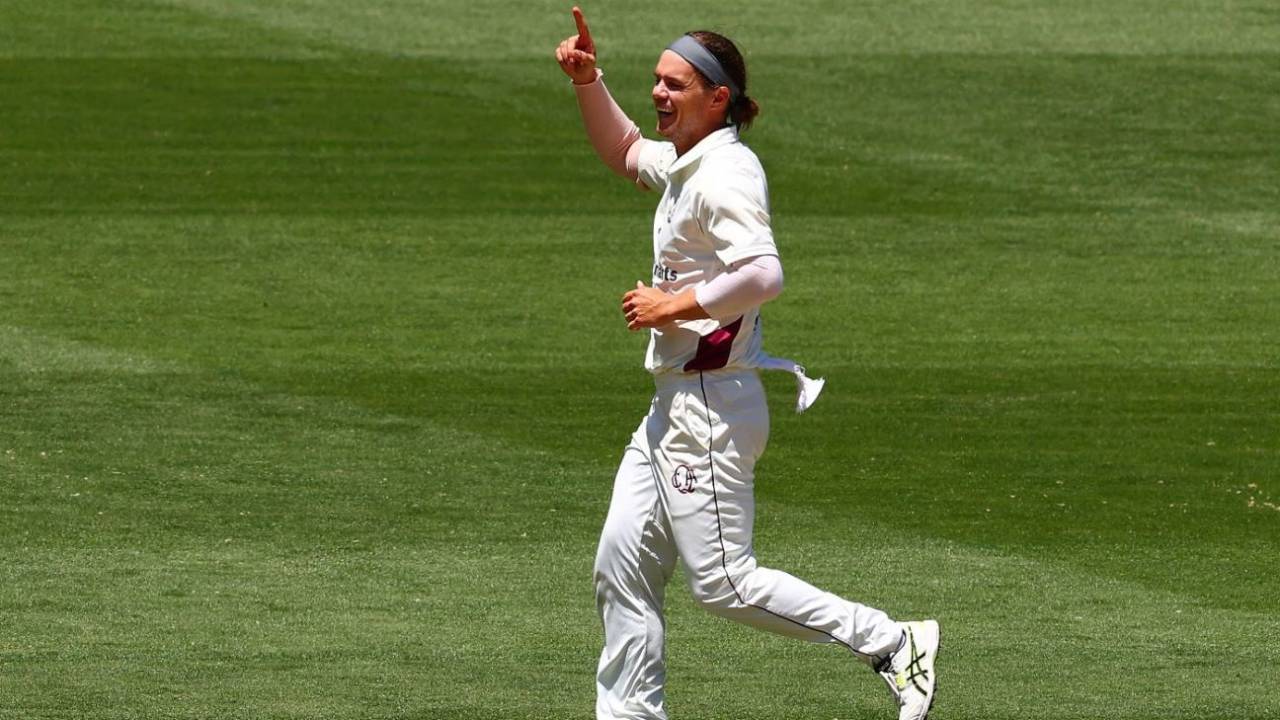 Mitchell Swepson took four wickets, Victoria vs Queensland, Day 3, Sheffield Shield, MCG, December 8, 2024