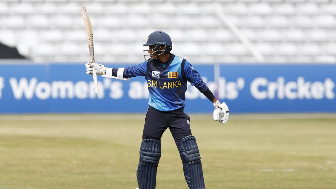 Sharujan Shanmuganathan made 57, England vs Sri Lanka, 1st Youth ODI, Chelmsford, June 28, 2024