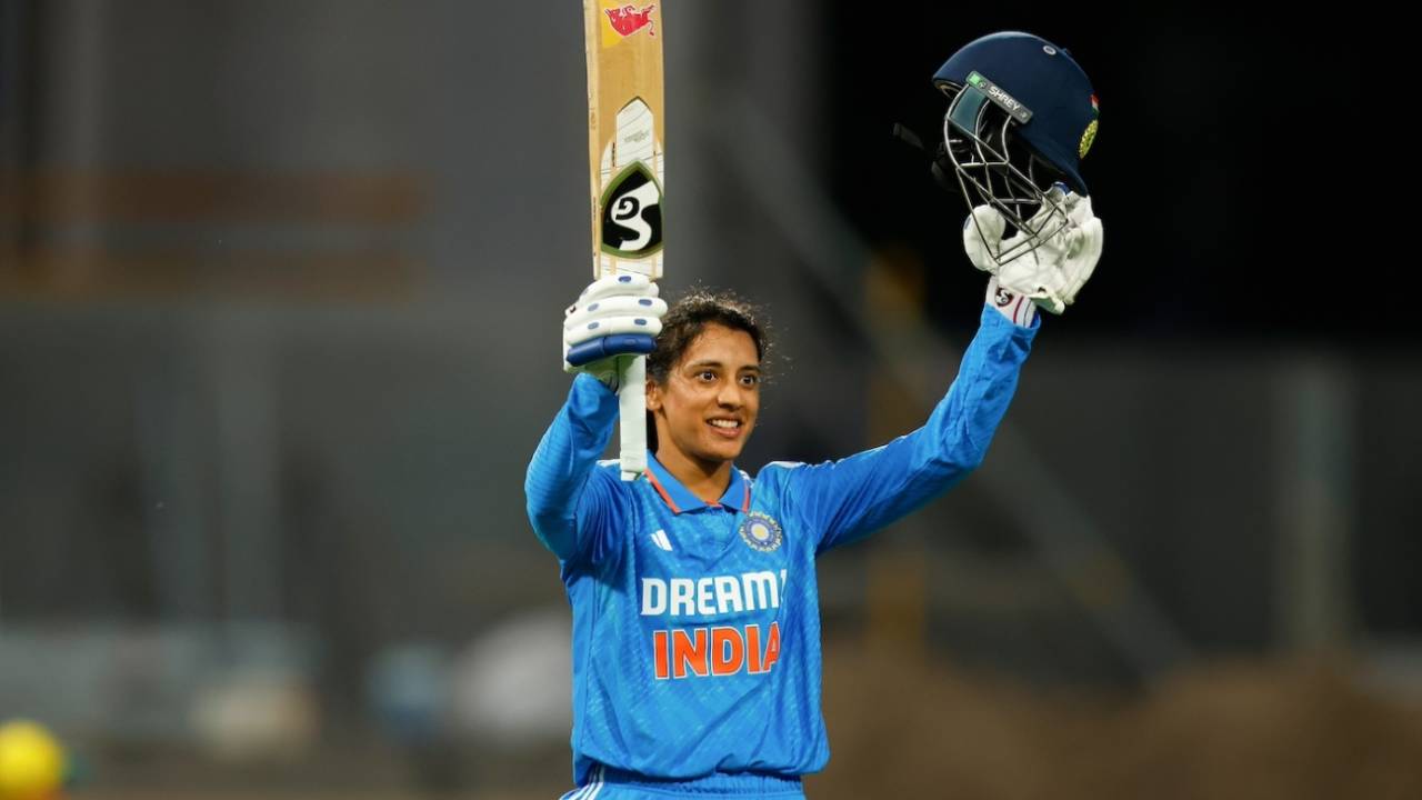 Smriti Mandhana hit her fourth ODI century of 2024, Australia vs India, 3rd ODI, Perth, December 11, 2024