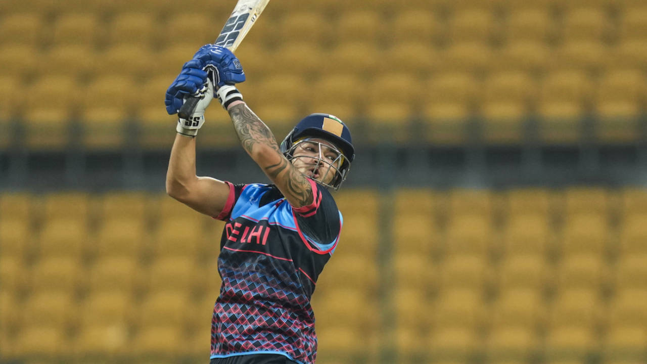 Anuj Rawat's 73* off 33 balls earned him the Player-of-the-match award, Delhi vs Uttar Pradesh, Syed Mushtaq Ali Trophy, Quarter Final, Bengaluru December 11, 2024
