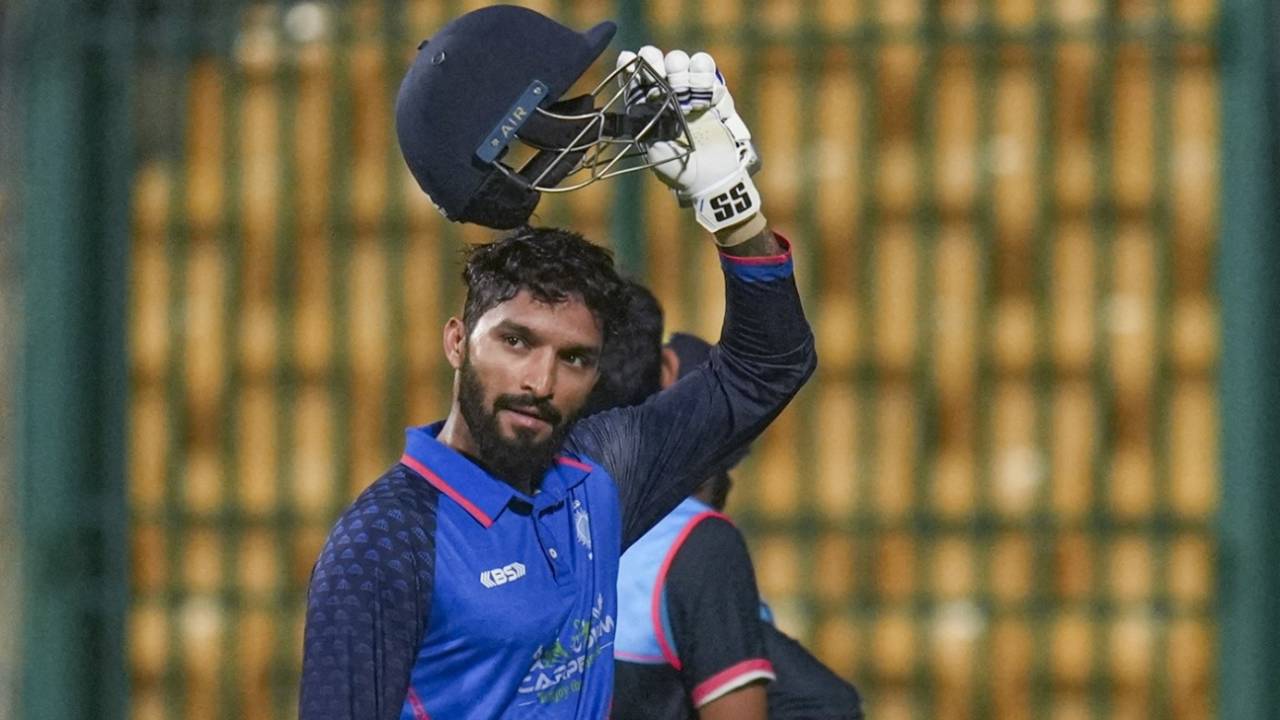 Rajat Patidar smashed an unbeaten 66 off 29 balls, Madhya Pradesh vs Delhi, semi-final, Syed Mushtaq Ali Trophy, Bengaluru, December 13, 2024