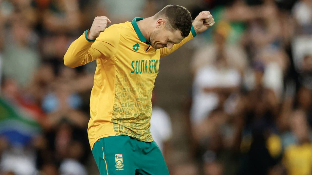 George Linde got the big wicket of Babar Azam, South Africa vs Pakistan, 2nd T20I, Centurion, December 13, 2024