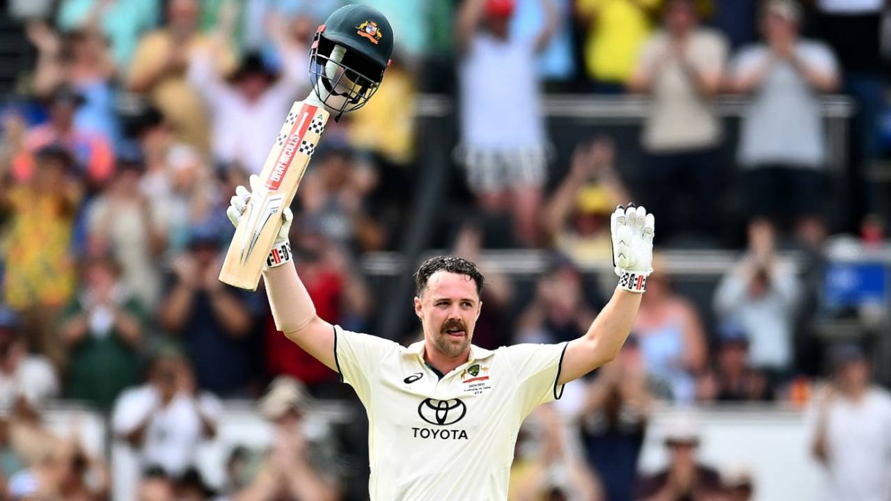 Travis Head notched up a 115-ball hundred, Australia vs India, 3rd Test, Brisbane, 2nd day, December 15, 2024